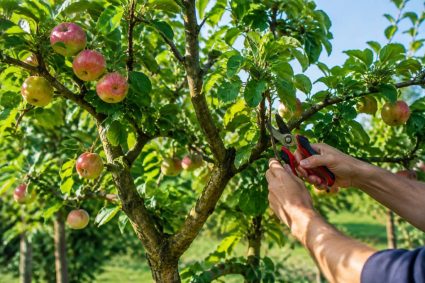 Tailler un pommier en été pour une récolte abondante et un arbre fruitier sain
