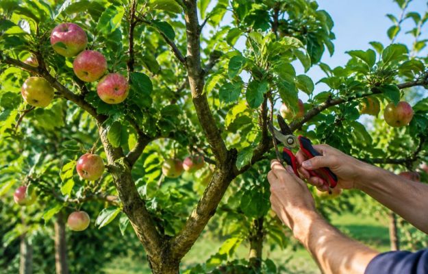 Tailler un pommier en été pour une récolte abondante et un arbre fruitier sain