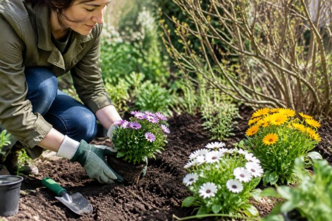 Mars fleur : quelles fleurs planter au jardin au début du printemps ?