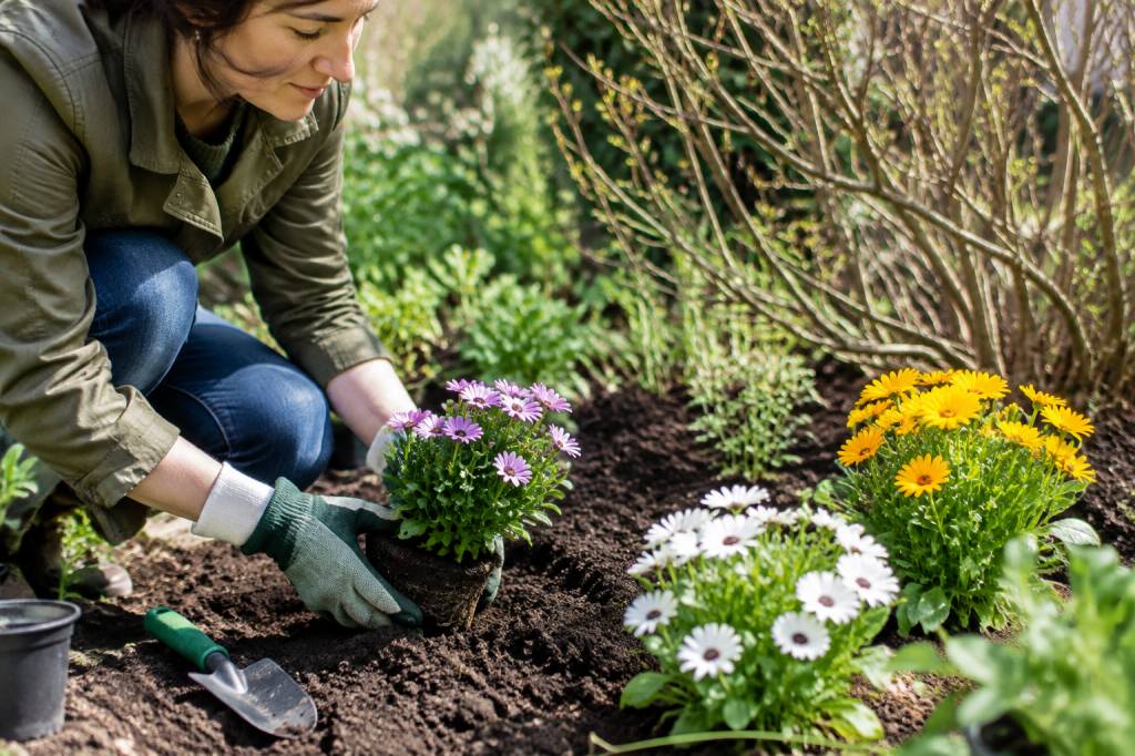 Mars fleur : quelles fleurs planter au jardin au début du printemps ?